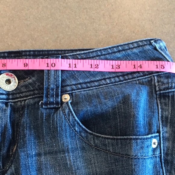 Guess Jeans Button Back Pocket Size 28 - Picture 7 of 7